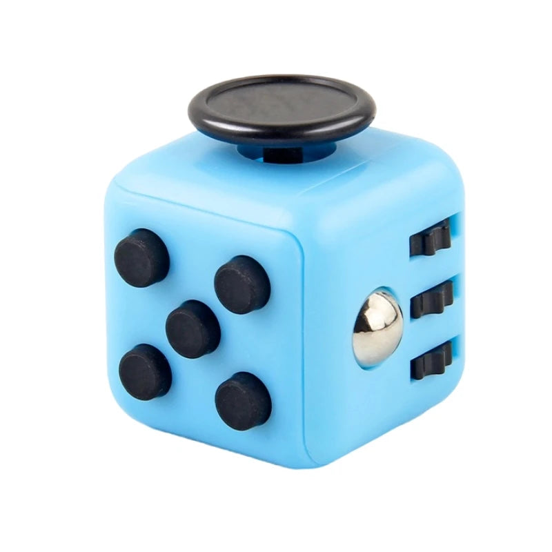 Decompression Toy Hand Pinching Venting anti Irritability Anxiety 6Sided Playable Decompression Finger Tip Dice Magic Cube