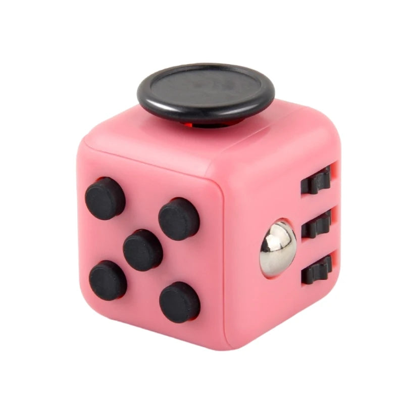 Decompression Toy Hand Pinching Venting anti Irritability Anxiety 6Sided Playable Decompression Finger Tip Dice Magic Cube