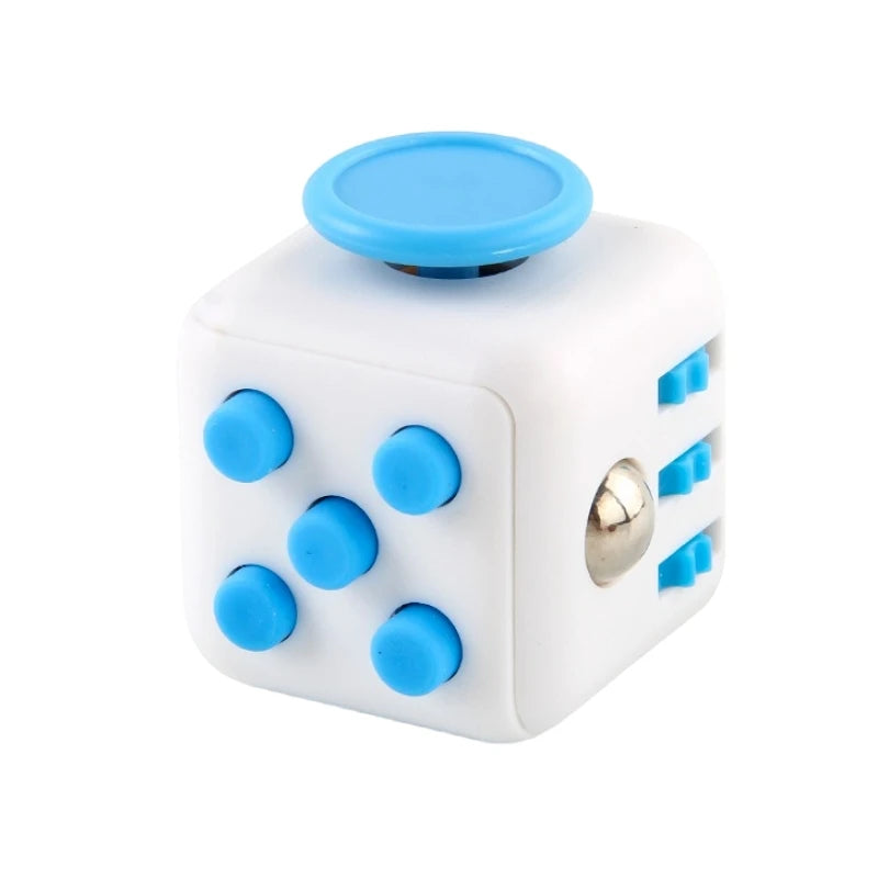 Decompression Toy Hand Pinching Venting anti Irritability Anxiety 6Sided Playable Decompression Finger Tip Dice Magic Cube