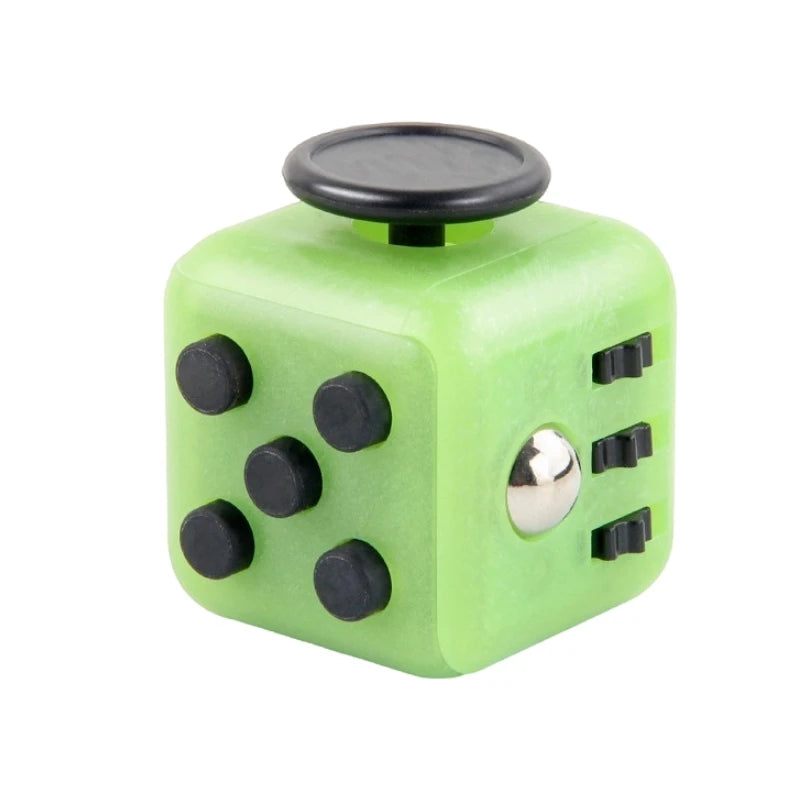 Decompression Toy Hand Pinching Venting anti Irritability Anxiety 6Sided Playable Decompression Finger Tip Dice Magic Cube